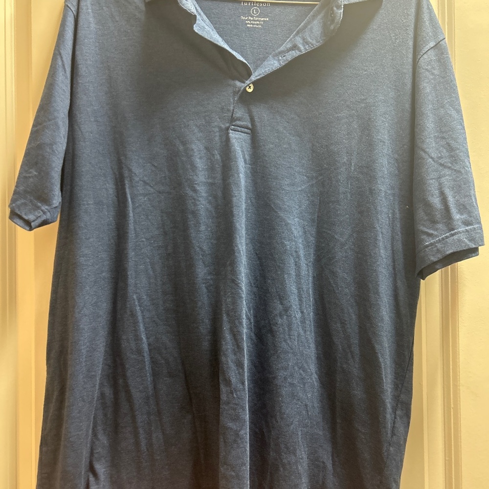 Turtleson Men’s Navy Polo